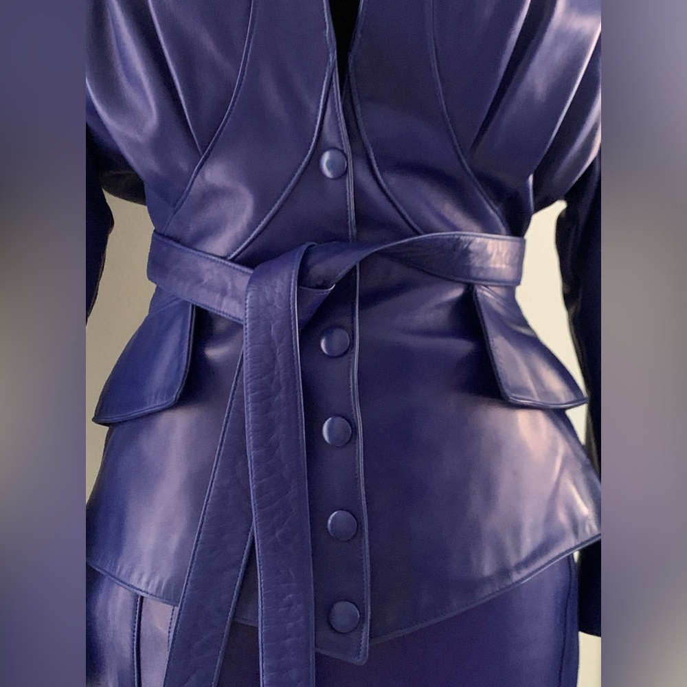 Jitrois Vintage Lambskin skirt and Jacket - Picture 4 of 16